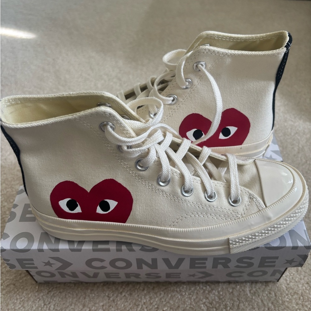 Converse Comme des Garcons Chuck Taylor All Star Peek A Boo High-Top Sneakers